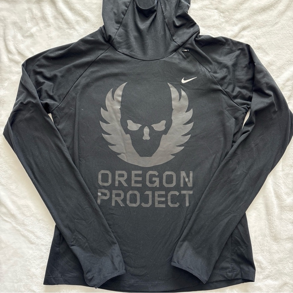 Nike Oregon Project Energy Element Women's Running Hoodie Black Medium ORPJT